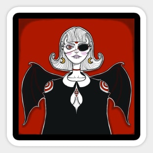 Madam Vampique Sticker